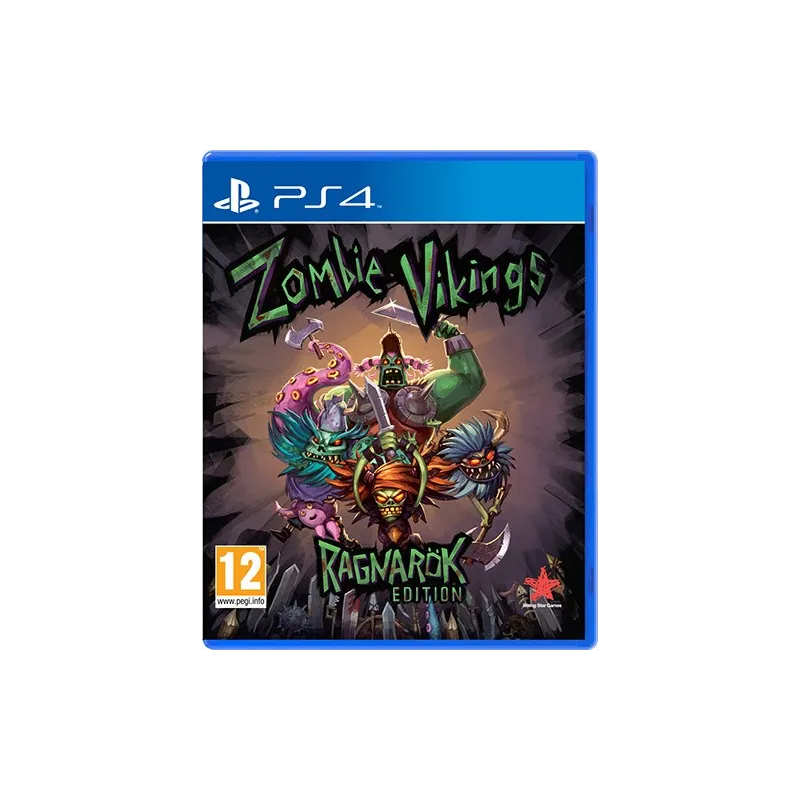 Cover Frontale Zombie Vikings: Ragnarok Edition PlayStation PS4