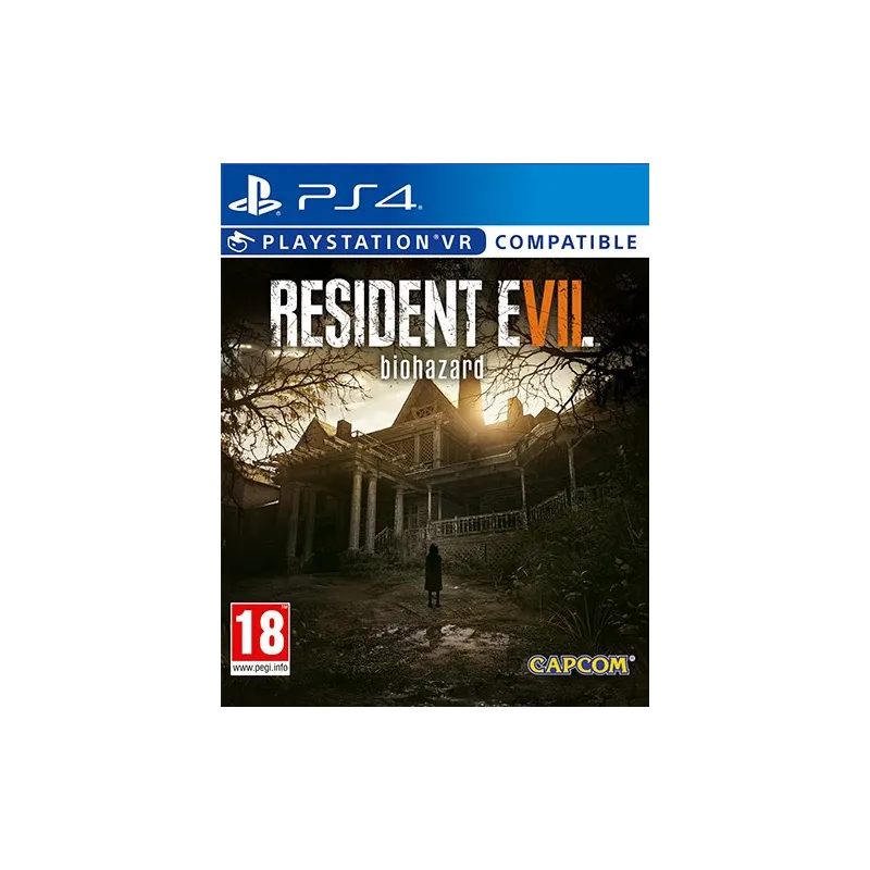 Cover Frontale Resident Evil 7 Biohazard PlayStation PS4