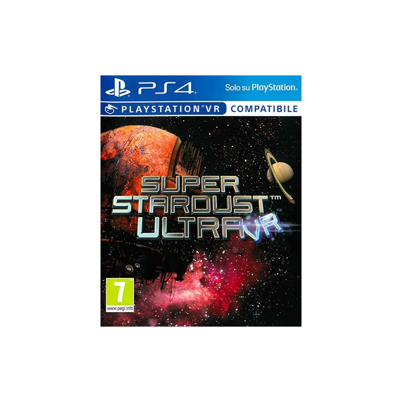 Cover Frontale Super Stardust Ultra VR PlayStation PS4