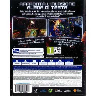 Cover Frontale Super Stardust Ultra VR PlayStation PS4