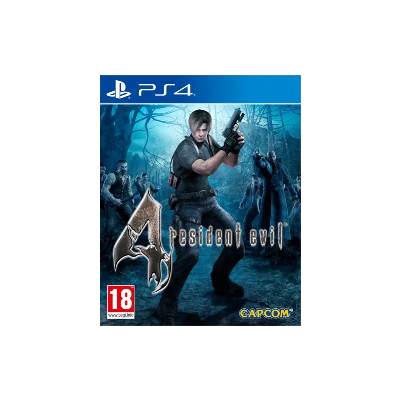 Cover Frontale Resident Evil 4 PlayStation PS4