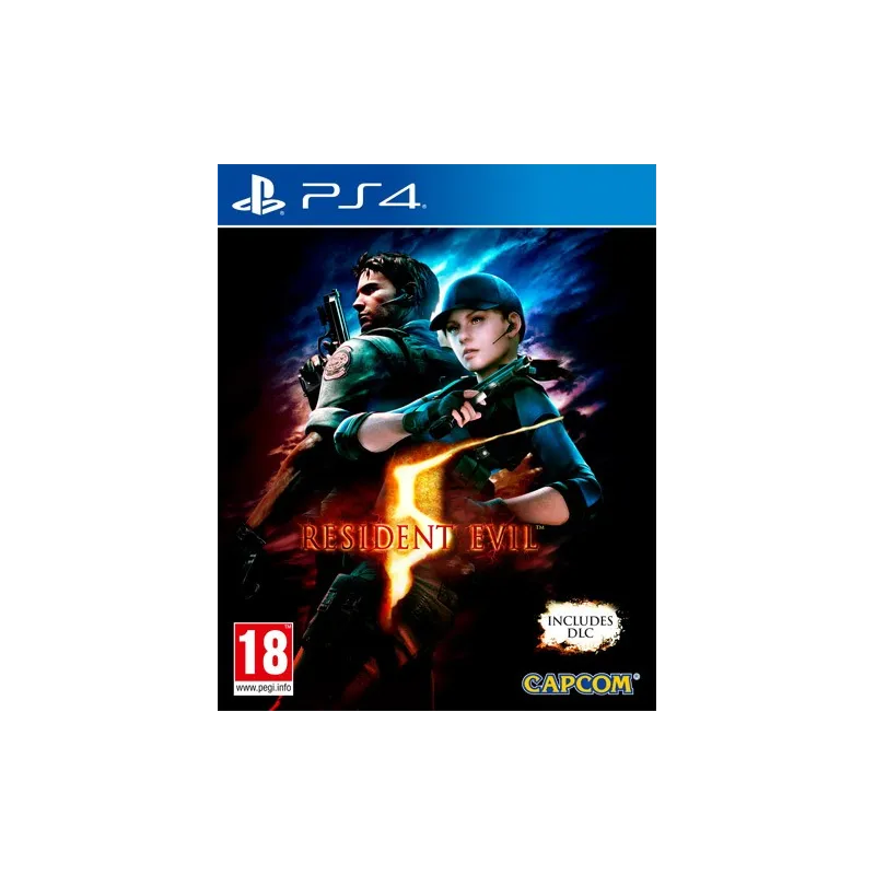 Cover Frontale Resident Evil 5 PlayStation PS4