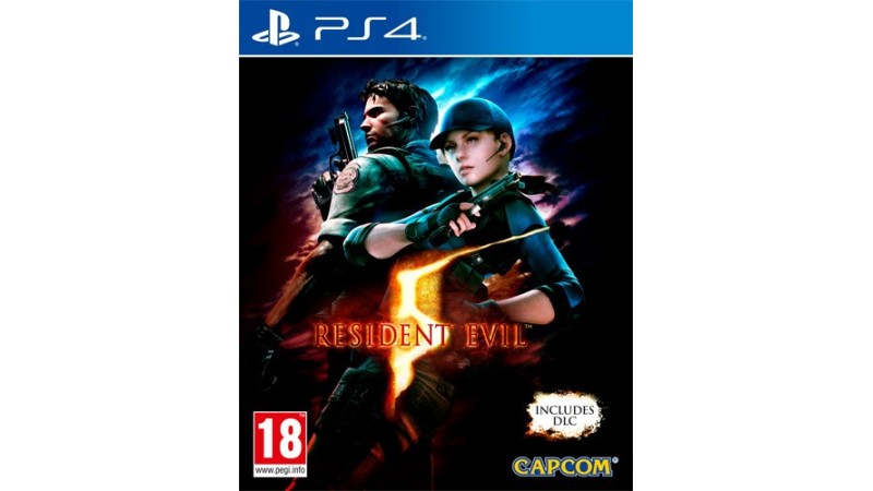 Cover Frontale Resident Evil 5 PlayStation PS4