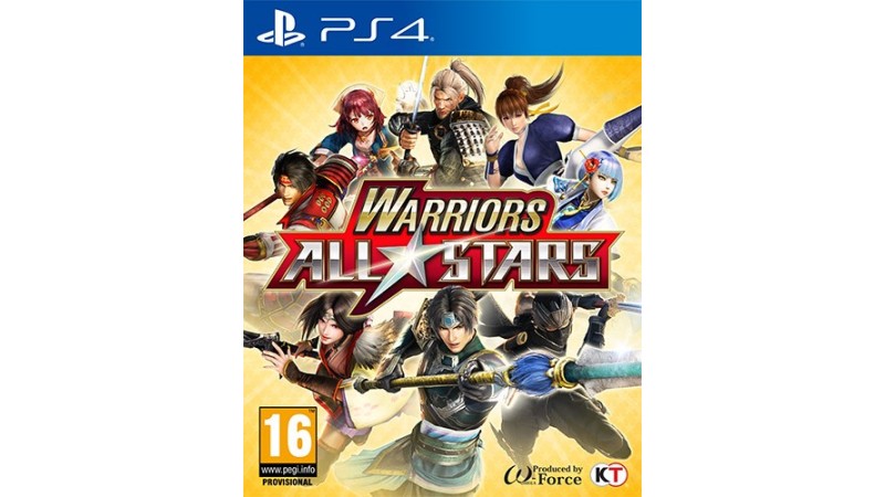 Cover Frontale Warriors All-Stars PlayStation PS4