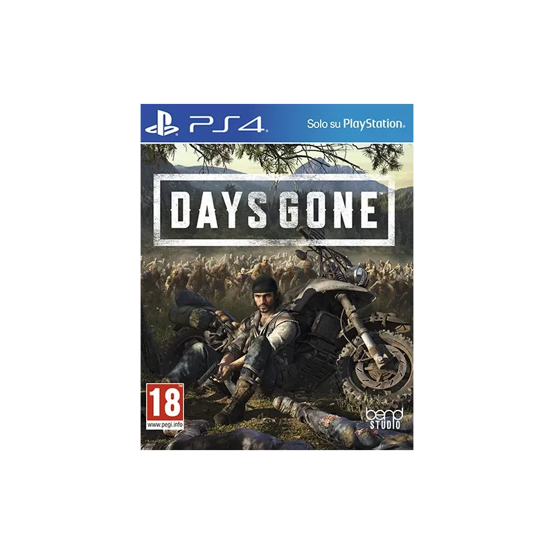 Cover Frontale Days Gone PlayStation PS4