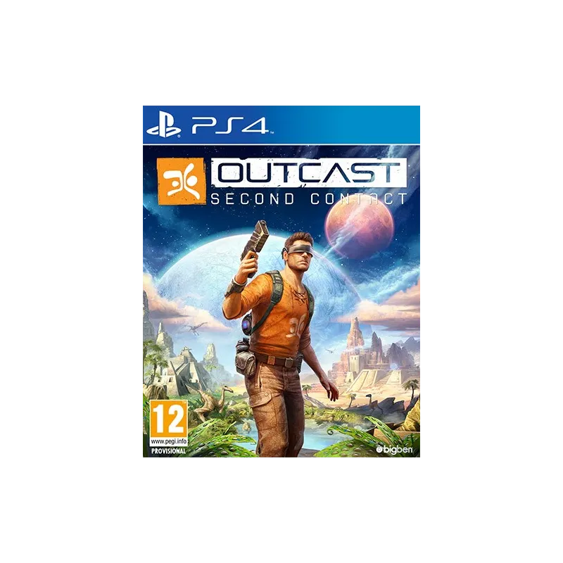 Cover Frontale Outcast: Second Contact PlayStation PS4