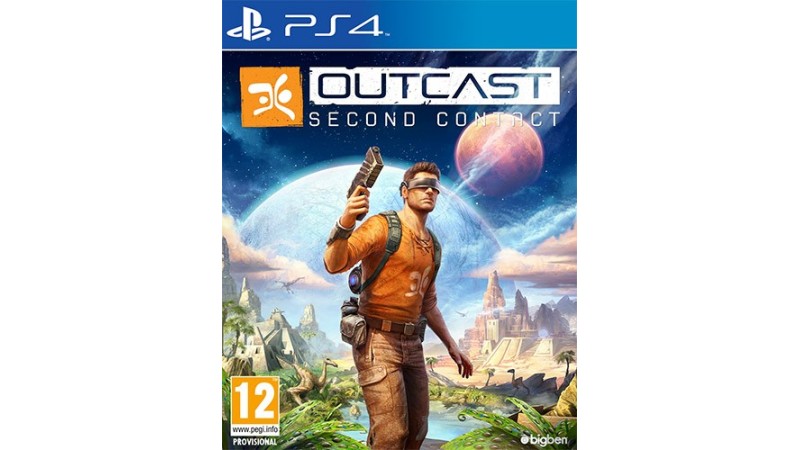 Cover Frontale Outcast: Second Contact PlayStation PS4