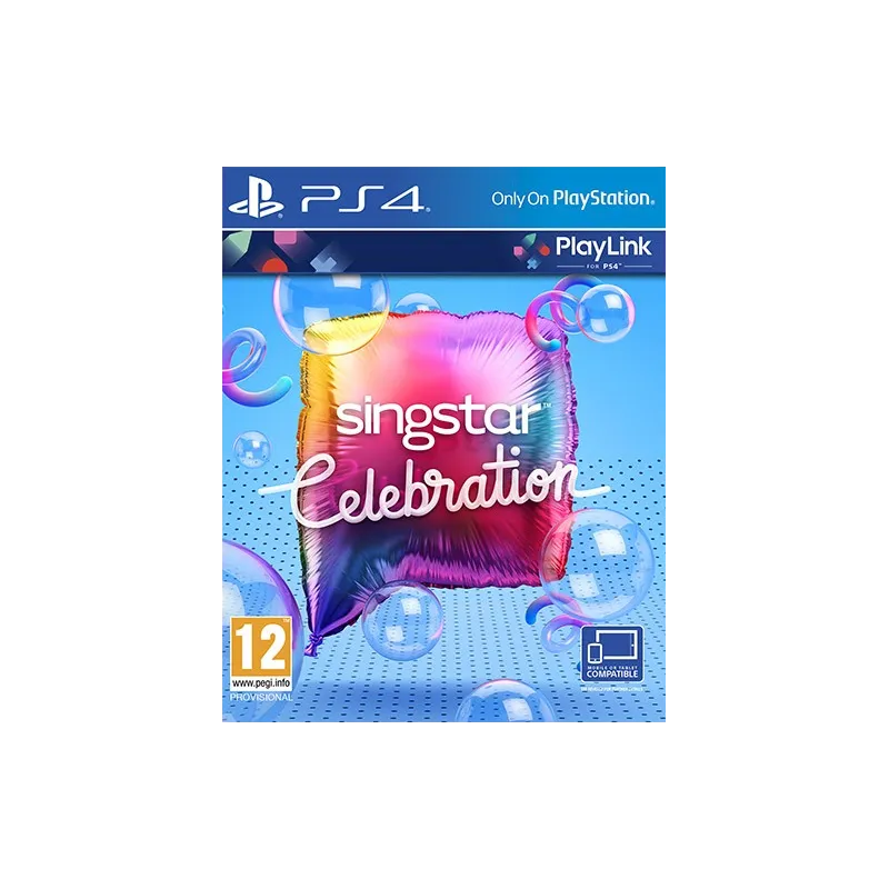 Cover Frontale Singstar Celebration PlayStation PS4