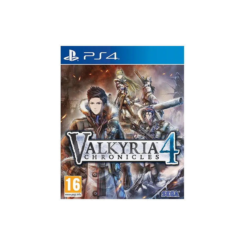 Cover Frontale Valkyria Chronicles 4 - Day One Edition PlayStation PS4