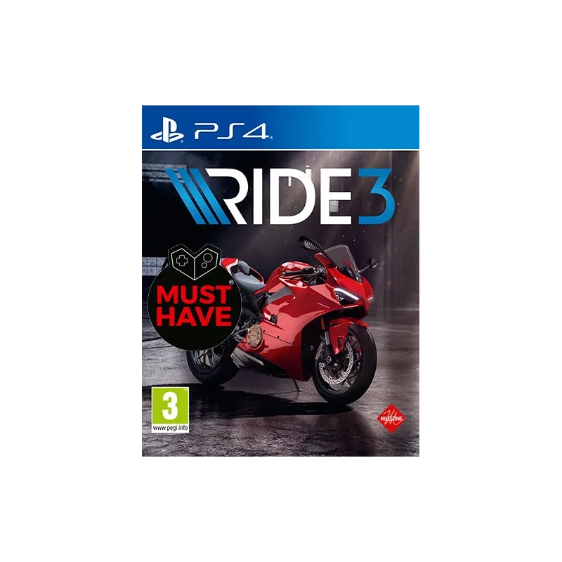 Cover Frontale RIDE 3 Must Have PlayStation PS4