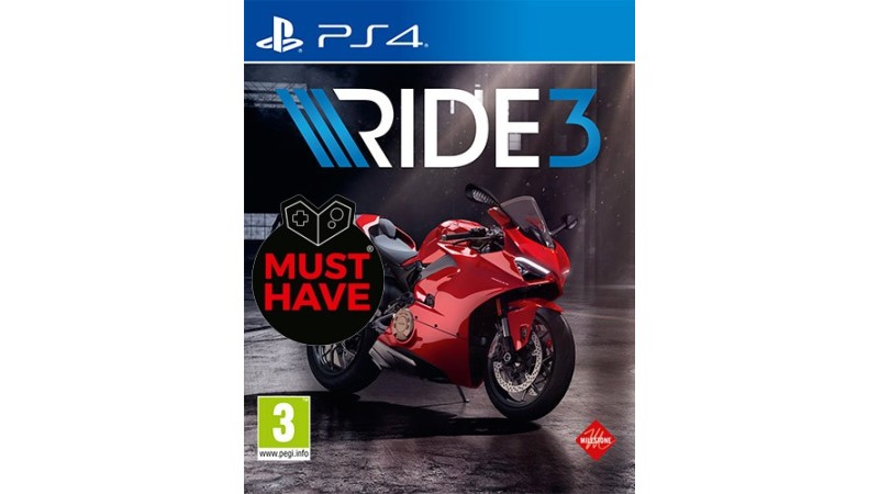 Cover Frontale RIDE 3 Must Have PlayStation PS4