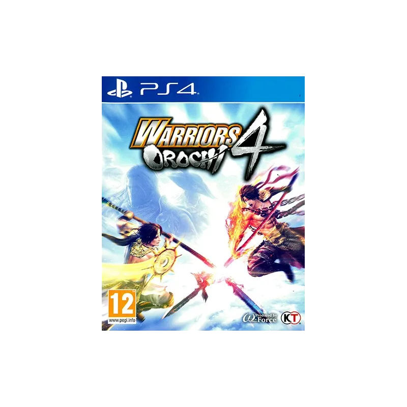 Cover Frontale Warriors Orochi 4 PlayStation PS4