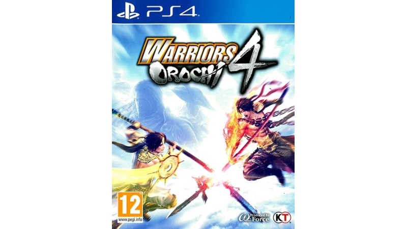 Cover Frontale Warriors Orochi 4 PlayStation PS4