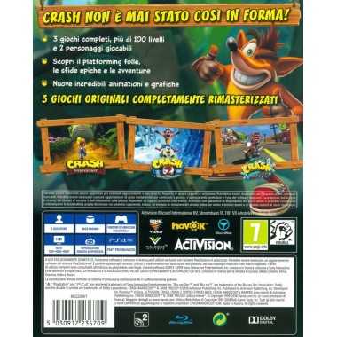 Cover Frontale Crash Bandicoot N.Sane Trilogy 2.0 PlayStation PS4