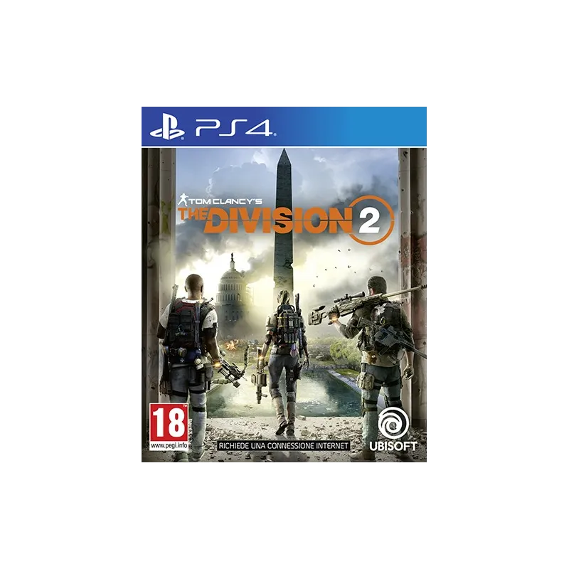 Cover Frontale Tom Clancy's The Division 2 PlayStation PS4