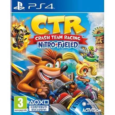 Cover Frontale Crash Team Racing: Nitro-Fueled PlayStation PS4