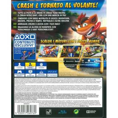 Cover Frontale Crash Team Racing: Nitro-Fueled PlayStation PS4