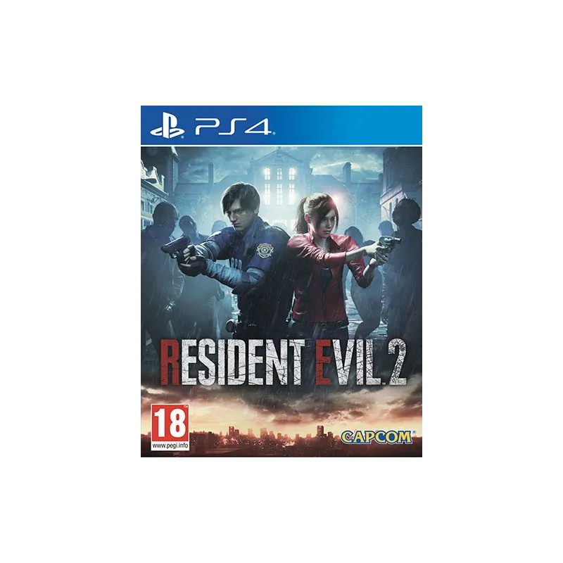 Cover Frontale Resident Evil 2 PlayStation PS4