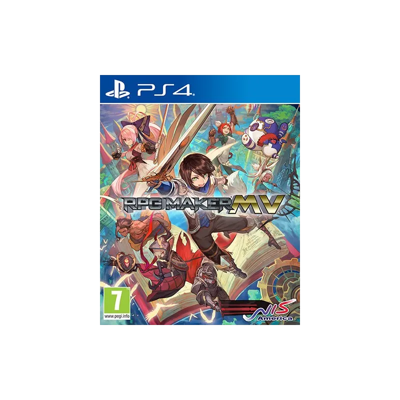 Cover Frontale RPG Maker MV PlayStation PS4