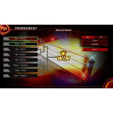 Cover Frontale Fire Pro Wrestling World PlayStation PS4