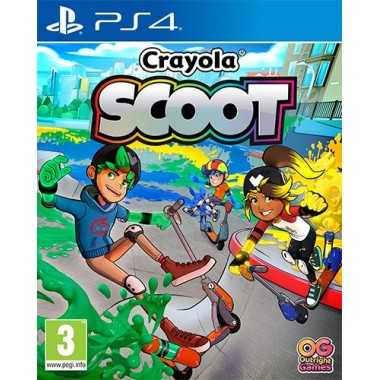 Cover Frontale Crayola Scoot PlayStation PS4