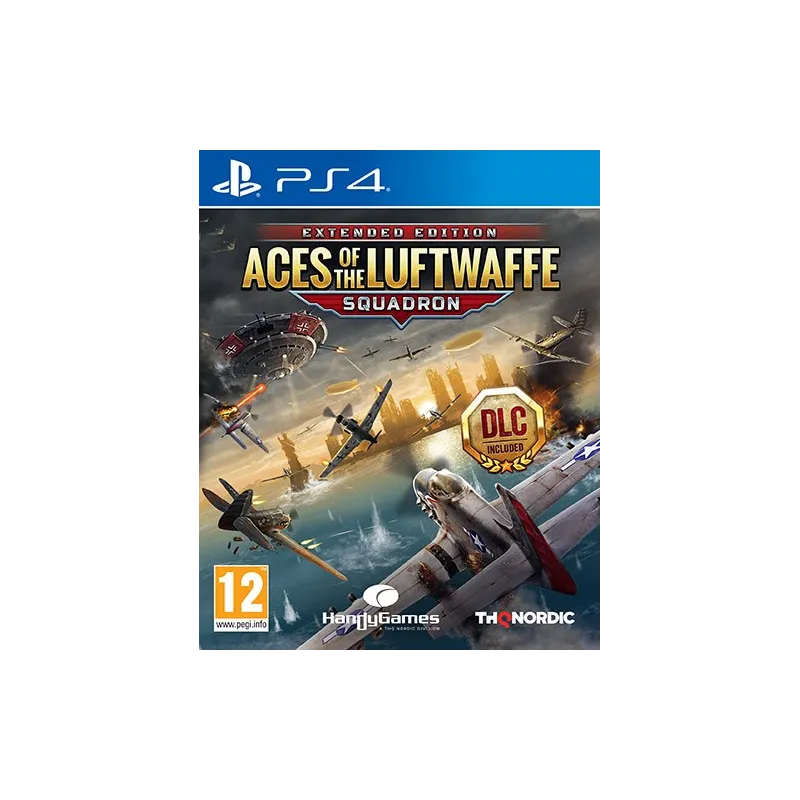 Cover Frontale Aces of the Luftwaffe - Squadron Edition PlayStation PS4