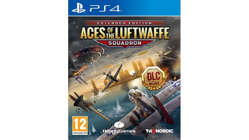 Cover Frontale Aces of the Luftwaffe - Squadron Edition PlayStation PS4