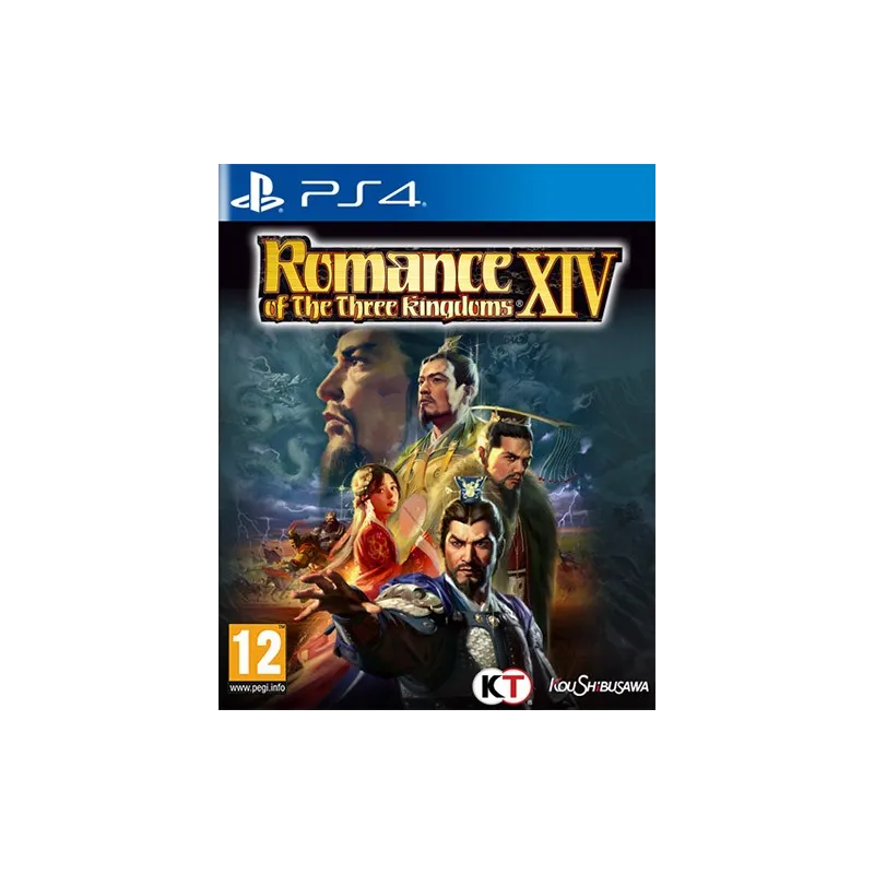 Cover Frontale Romance of the Three Kingdoms XIV PlayStation PS4