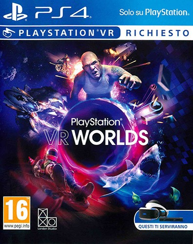 Cover Frontale Playstation VR Worlds PlayStation PS4