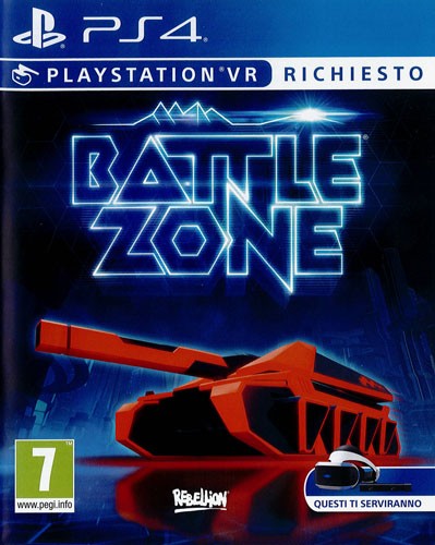 Cover Frontale BattleZone PlayStation PS4
