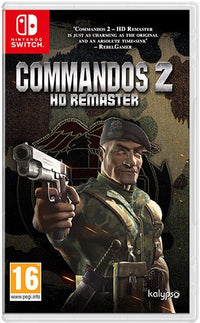 Cover Frontale Commandos 2 HD Remaster Nintendo Switch