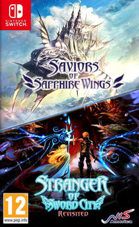 Cover Frontale Saviors Of Sapphire Wings + Stranger Of Sword City (Revisited) Nintendo Switch