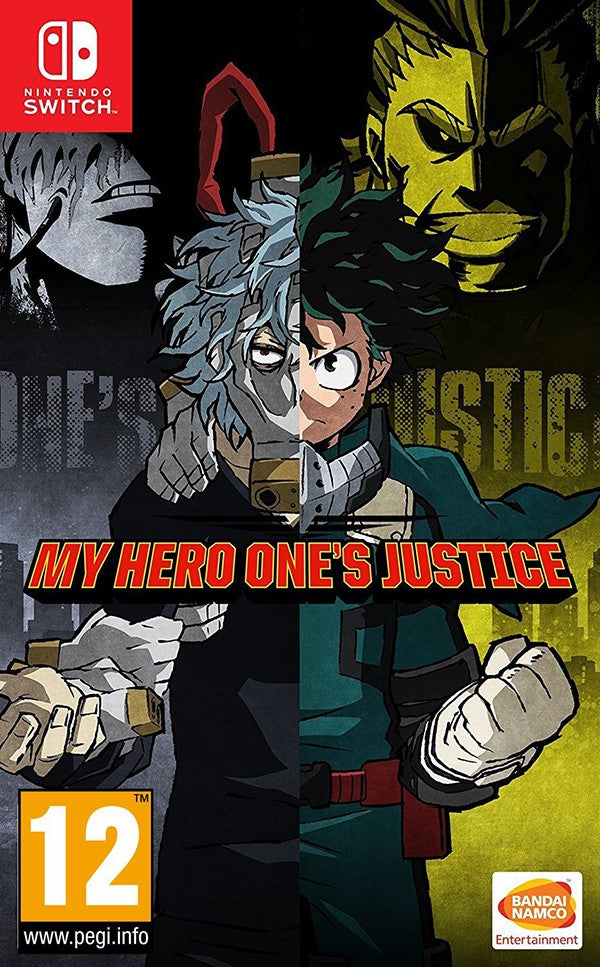 Cover Frontale My Hero One's Justice Nintendo Switch
