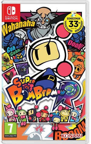 Cover Frontale Super Bomberman R Nintendo Switch
