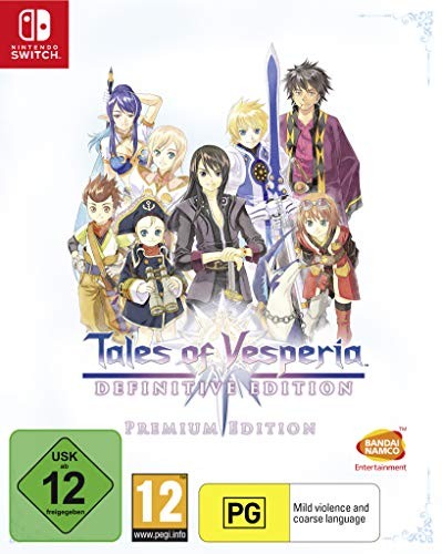 Cover Frontale Tales Of Vesperia: Definitive Edition Premium  Nintendo Switch