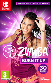 Cover Frontale Zumba Burn IT UP! Nintendo Switch