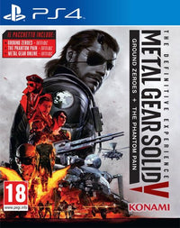 Cover Frontale Metal Gear Solid - Definetive Experience PlayStation PS4