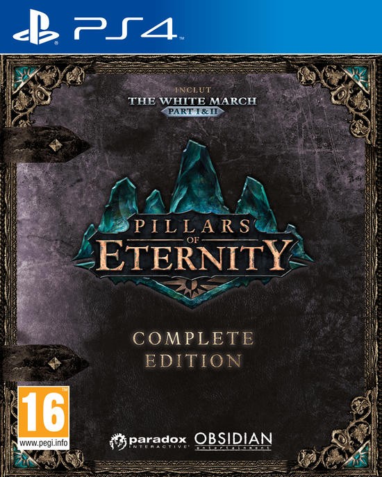 Cover Frontale Pillars of Eternity - Complete edition PlayStation PS4