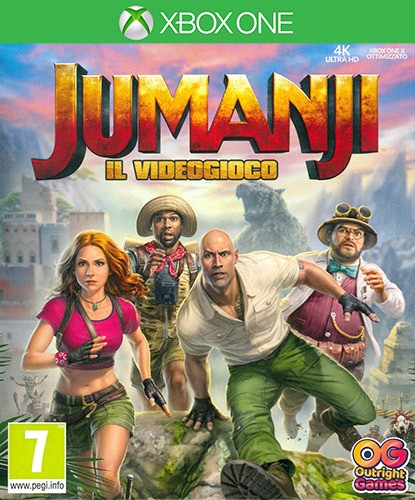 Cover Frontale Jumanji Xbox Xbox One