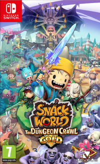 Snack World Esploratori Di Dungeon Gold per Nintendo switch