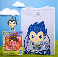 Pop! Tees Dragon Ball Z- Vegeta Saiyan Prince  Tg.XL