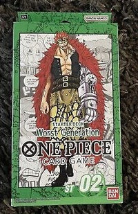 One Piece Card Game: Starter Deck "Worst Generation" ST 02 (Ed. Inglese)
