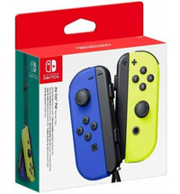 Nintendo Switch: Joy-Con Pair Blue/Neon Yellow per Nintendo Switch/ Switch Oled