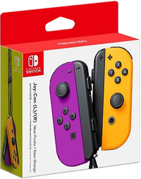 Nintendo Switch Joy-con (Pack 2- Arancio/Viola)