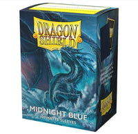 Dragon Shield "Midnight Blue" 100 Matte Sleeves 66,5X92.5mm