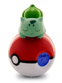 Pokemon Bulbasaur alarm radio clock