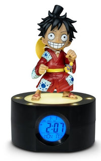 Teknofun One Piece: Luffy Light Up Alarm Clock (20cm)