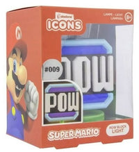 Paladone Icons: Super Mario Pow Bloc Light (9cm)