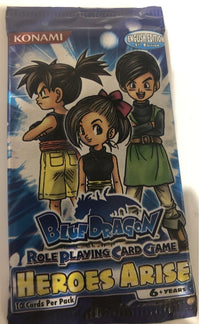 Blue Dragon Role Playing Card Game: Heroes Arise Booster (Ed. Ing)