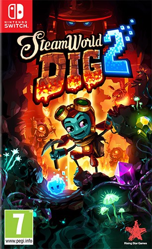 Cover Frontale Steamworld Dig 2 Nintendo Switch